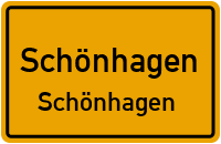 Straßen in Schönhagen Schönhagen