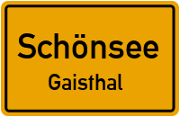 Schönseer Straße in 92539 Schönsee (Gaisthal)