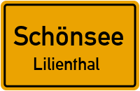 Straßen in Schönsee Lilienthal
