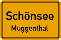 Straßen in Schönsee Muggenthal