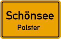 Straßen in Schönsee Polster