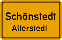 Alterstedter Hauptstraße in SchönstedtAlterstedt