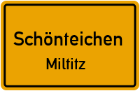 Kurze Straße in SchönteichenMiltitz