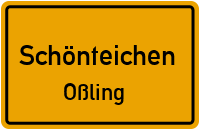 Kirchweg in SchönteichenOßling