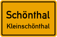 Uferstr. in SchönthalKleinschönthal