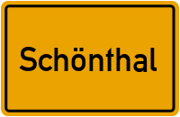 Wo liegt Schönthal?