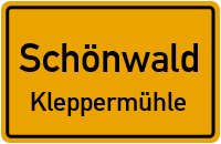 Kleppermühle in SchönwaldKleppermühle