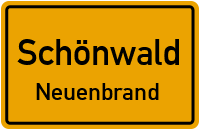 Schulstraße in SchönwaldNeuenbrand