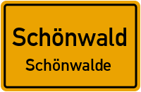 Kirchhofstr. in SchönwaldSchönwalde