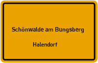 Halendorf in Schönwalde am BungsbergHalendorf