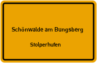 Stolperhufen in Schönwalde am BungsbergStolperhufen