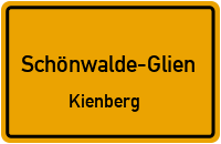 Kienberger Dorfstraße in Schönwalde-GlienKienberg