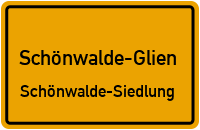 Veltener Straße in 14621 Schönwalde-Glien (Schönwalde-Siedlung)