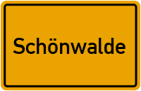 Wo liegt Schönwalde?