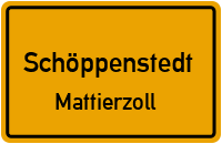 Bahnhofstraße in SchöppenstedtMattierzoll