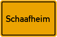 Wo liegt Schaafheim?