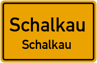 Bergstraße in SchalkauSchalkau