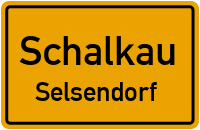 Almerswinder Straße in SchalkauSelsendorf