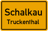 Bleßbergstraße in SchalkauTruckenthal