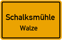 Am Schwarzen Paul in SchalksmühleWalze