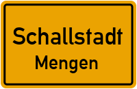 Straßenverzeichnis Schallstadt Mengen