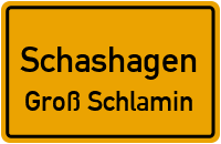 Postweg in SchashagenGroß Schlamin
