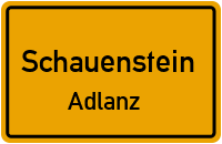 Adlanz in SchauensteinAdlanz