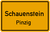 Straßenverzeichnis Schauenstein Pinzig