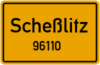 Straßen in 96110 Scheßlitz