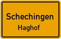 Straßen in Schechingen Haghof