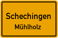 Straßen in Schechingen Mühlholz