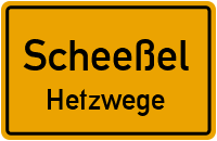 Straßenverzeichnis Scheeßel Hetzwege