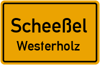 Straßenverzeichnis Scheeßel Westerholz