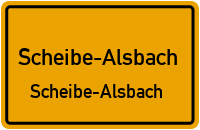 Am Rennsteig in Scheibe-AlsbachScheibe-Alsbach