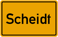 Wiesenstraße in Scheidt