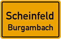 Burgambach in ScheinfeldBurgambach