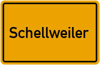 Ortsschild von Gemeinde Schellweiler in Rheinland-Pfalz