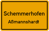 Leinhauser Straße in SchemmerhofenAßmannshardt
