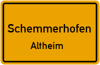 Aufhofer Straße in SchemmerhofenAltheim
