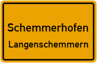 Hauptstraße in SchemmerhofenLangenschemmern