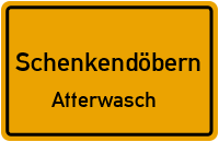 Atterwascher Straße in SchenkendöbernAtterwasch