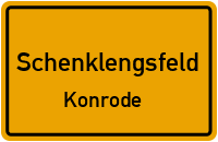 Straßenverzeichnis Schenklengsfeld Konrode