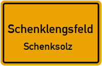 Solztalstraße in SchenklengsfeldSchenksolz