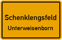 Straßenverzeichnis Schenklengsfeld Unterweisenborn