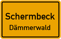 Das Lange Gestell in SchermbeckDämmerwald