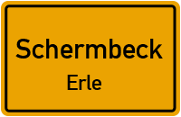 Grenzweg in SchermbeckErle