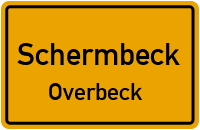 Overbecker Straße in SchermbeckOverbeck