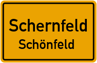 Dorfanger in SchernfeldSchönfeld