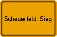 City Sign Scheuerfeld, Sieg