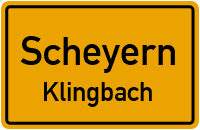 Klingbach in ScheyernKlingbach